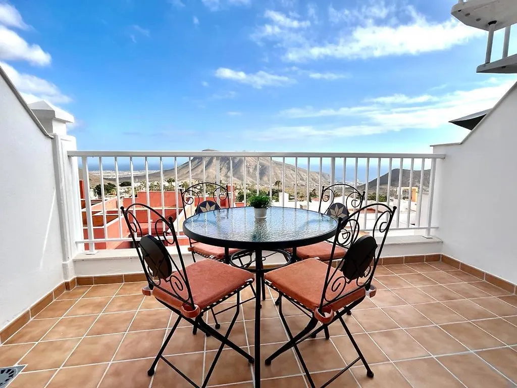Great View Over The Ocean In Apartment Bianca With Wifi And Pool Chayofa Espanha